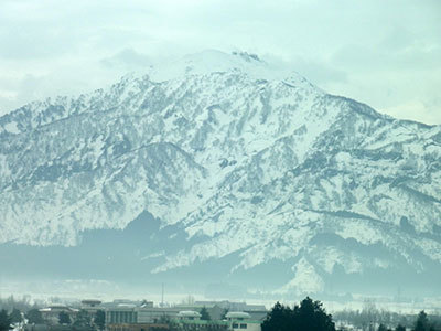 雪の新潟