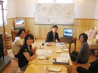 2009.5山形県平清水店でのモミカフェ