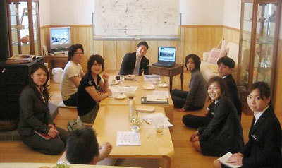 2009.5山形県平清水店でのモミカフェ